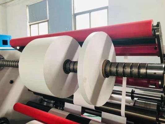 Klebeetikette-Thermopapier-Slitter Rewinder 300m/min