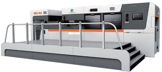 Abstreifen, stempelschneidene Flachbettmaschine für Carboard Prägung löschend