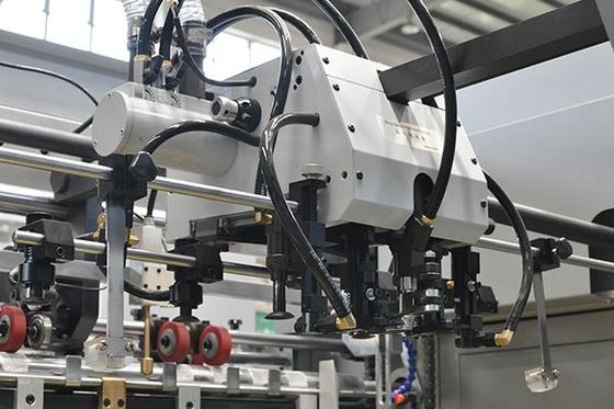 Abstreifen, stempelschneidene Flachbettmaschine für Carboard Prägung löschend