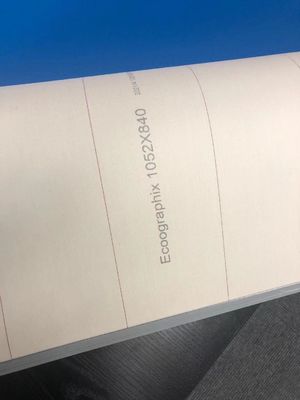Zusammenpressbares Plastikoffsetdruck-Gummituch 4 Falte