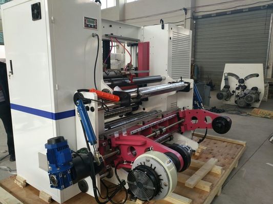 Touch Screen Thermopapier, das Rückspulenmaschine mit hydraulischem Laden aufschlitzt