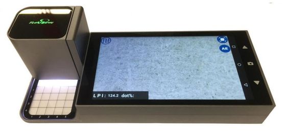 720P HD LCD Touchscreen LTD-Densimeter zur Erkennung von Kontrollpunkten auf der CTP-Platte