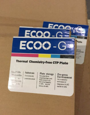 ECOO-G Prozesslose Thermalplatten Die umweltfreundliche Lösung für das Druckverfahren