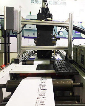 Klebende Flexo-LochstreifenEtikettendruckmaschine 10m/Min