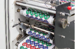 Aufkleber-stempelschneidene Maschine 6m/Minute Digital für Papierverpackungsmaterialien