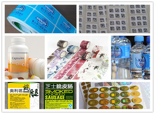 6 Farben digitale Etikettiermaschine UV Inkjet Etikettendrucker