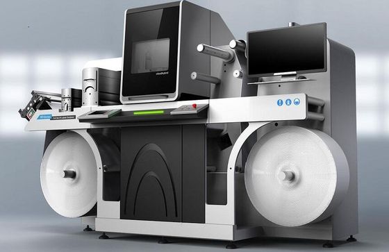Digital-Verbesserungs-Tintenstrahl-Digitaldrucker mit dem UVlack-und Folien-Stempeln
