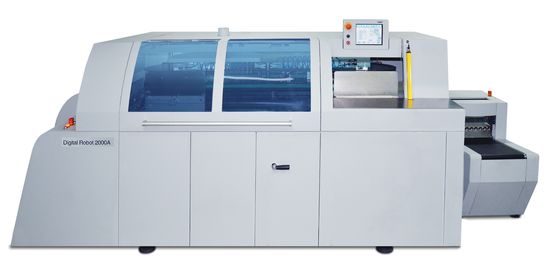 2000A Digitale Buchklebmaschine 4 Klemmen Perfekte Bindemaschine