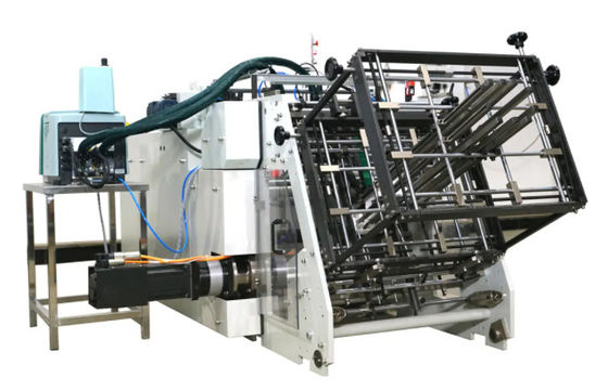 Kasten des Papier-8w, der Maschine den Schnellimbiss-Karton aufrichtet Maschine herstellt