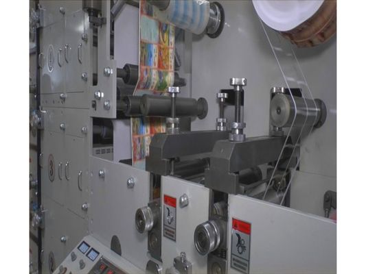 Flexographische Etikettendruckmaschine 60 m/min Kleingedruckte