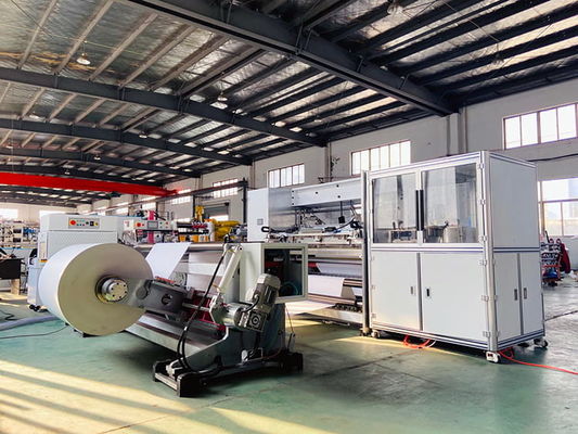 ECOO-T1400FA Schachtellose hydraulische Lademaschine für das thermische Papierschneiden