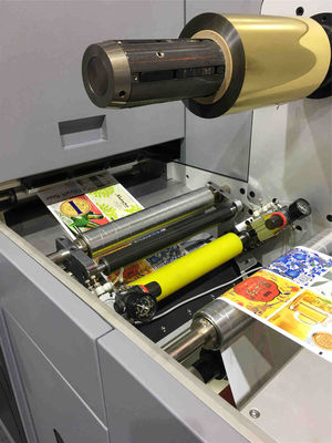 Digitale Etiketten Braille Lack Druck Kaltfolienmaschine