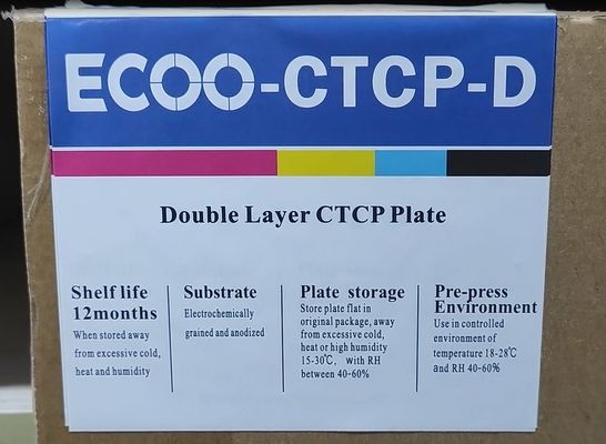 Digitale CTCP Positive Aluminiumplatte Doppelschicht