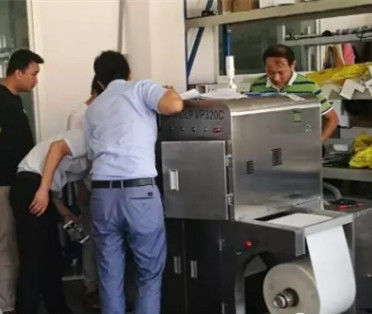 7.2m/Min Digital Label Printing Machine mit Toner 330mm Medien-EA