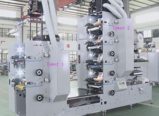 Flexographischer UV-Flexo Etikettendrucker der Etikettendruckmaschine-310mm