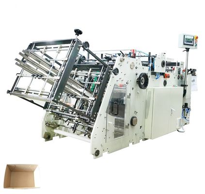 Ecoo 8w Papierbox-Machmaschine Fastfood-Karton-Erhebungsmaschine