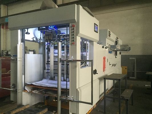 Stoppen Sie nicht Papierfütterungs-automatische Flachbettstanze