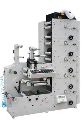2 Aufkleber-Filmdruck-Maschine Farbe-60m/Min CNC Flexo