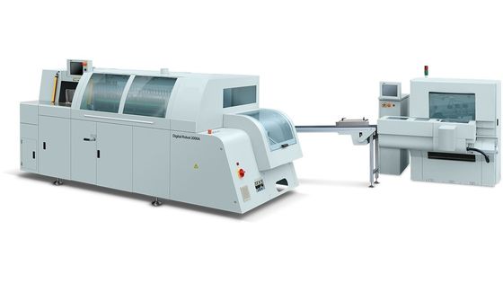 Druck-Bedarfs-Digital-Buchbindungs-Maschine 2000c/h mit 4 Klammern