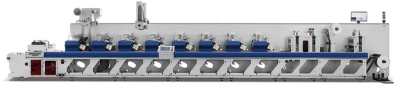 80m/Min Adhesive Flexographic Printing Machine mit der Lackierung