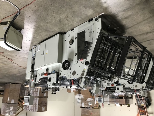 L-800A Hamburgerbox Kartonmachine für Lebensmittelpapierkoffer