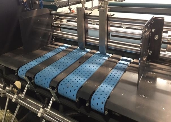 Pappwellpappe-automatische Flöten-Laminiermaschine 60m/Min