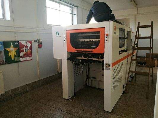 760×520mm Folienpräge-Stanzmaschine für Kartonprägung