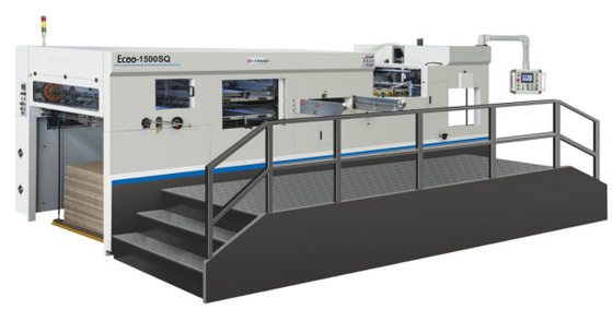 Wellpappe-Pappstempelschneidene und abstreifende Aushaumaschine 1500mm