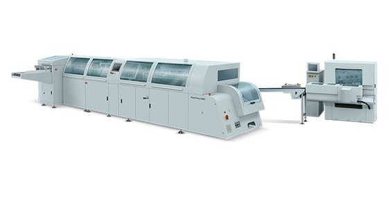Arbeitsfluss-Buchbindungs-Maschine mit 1600 Cycles/H nahtlose mit 4 Klammern