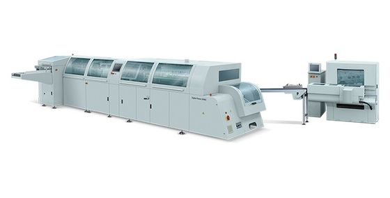 Arbeitsfluss-Buchbindungs-Maschine mit 1600 Cycles/H nahtlose mit 4 Klammern