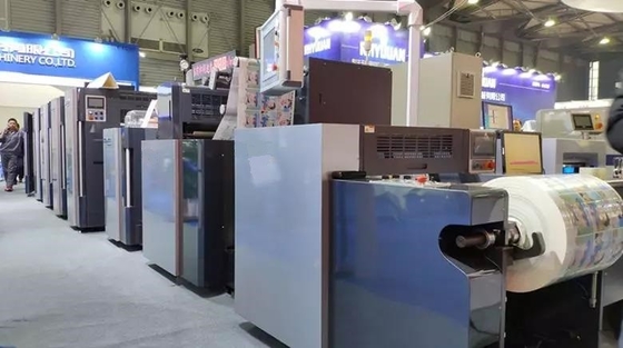 680mm Netz-Breiten-Etikettendruckmaschine-automatische Drehoffsetdruck-Maschine
