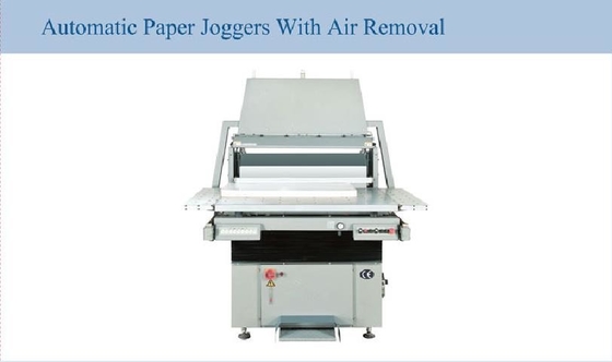 Automatischer on-line-Papierstapel-Schneider-Guillotinen-Rüttler mit Lader-Heber
